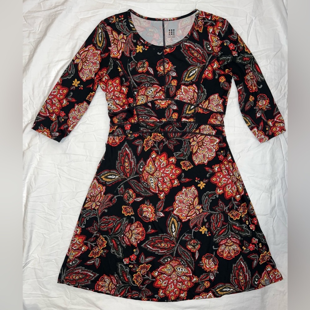 Title Nine Dream 3/4 Sleeve Neck Dress Size S